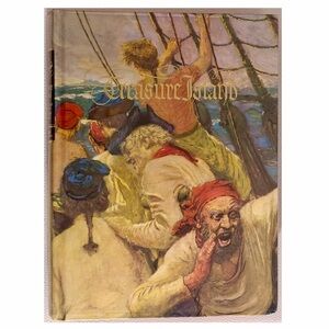 Treasure Island Vintage Hardcover Illustrated Junior Library Grosset Dunlap 1979